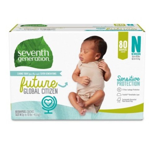 Seventh Generation Sensitive Protection Diapers - (Select Size and Count)