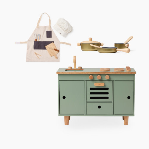 Lalo Chef Play Kitchen Set - Sage