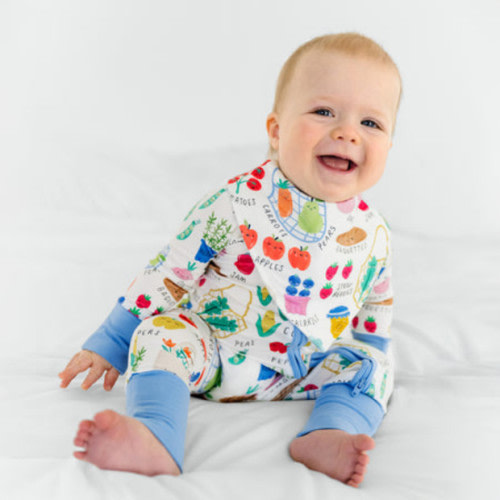 Little Sleepies Farmers Market Bandana Bib