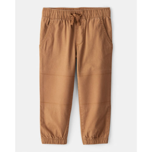 Toddler Boy  Cotton Everyday Pull-On Jogger - Brown | Carter's