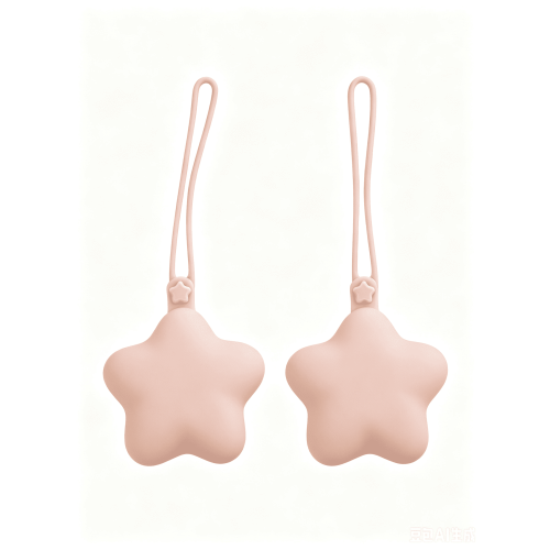 Silicone Pacifier Holder Case 2 Pack Baby Silicone Pacifier Case Holders for Diaper Bag, Star Shaped Pacifier Pouch Container for Outdoor Use, Easy Clean (Pink)