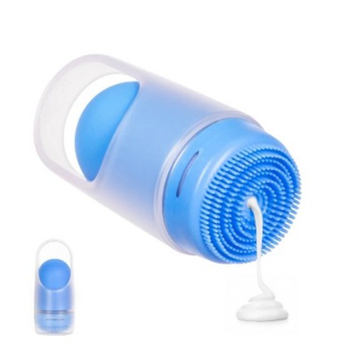 Ubbi Sunsqueeze Sunscreen Applicator, Refillable Silicone Roll On for Babies and Toddlers - Blue