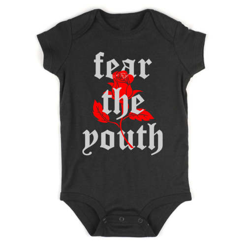 Fear The Youth Rose Infant Baby Boys Bodysuit – Kids Streetwear