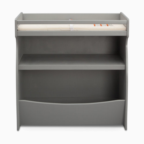 Delta Children Gateway 2-in-1 Changing Table & Storage Unit - Grey