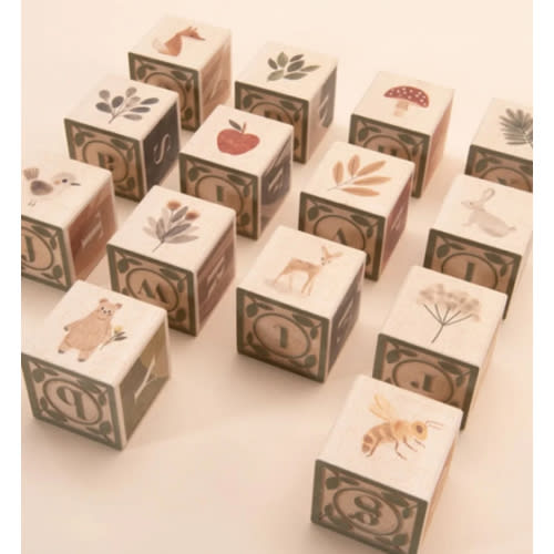 Watercolor ABC Blocks