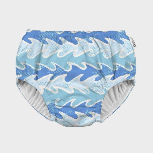 Green Sprouts Baby Eco Pull-up Reusable Swim Diaper - Blue 6M
