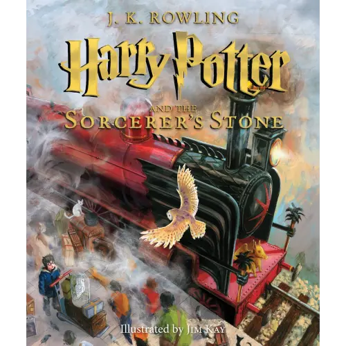 Harry Potter and the Sorcerer's Stone: The Illustrated Edition (Harry Potter, Book 1) a book by J. K. Rowling and Mr. Jim Kay