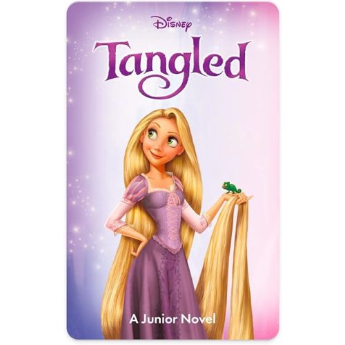 Yoto Disney Junior Novels: Tangled – Kids Audio Card for Use with Player & Mini All-in-1 Audio Device, Educational Screen-Free Listening with Fun Stories for Playtime, Bedtime & Travel, Ages 6+