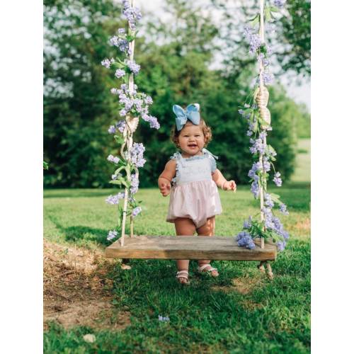 Girls Romper, monogrammed bubble, personalized sunsuit, baby girl clothing, 1st birthday gift, birthday outfit, preemie