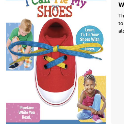 Little Hippo Books I Can Tie My Shoes Preschool Activity Books for Kids Ages 3-5 | Books for Kids and Pre K Activity Books Ages 3-4 & 4-5 | ... (Brilliant Baby® Early Learning Collection)