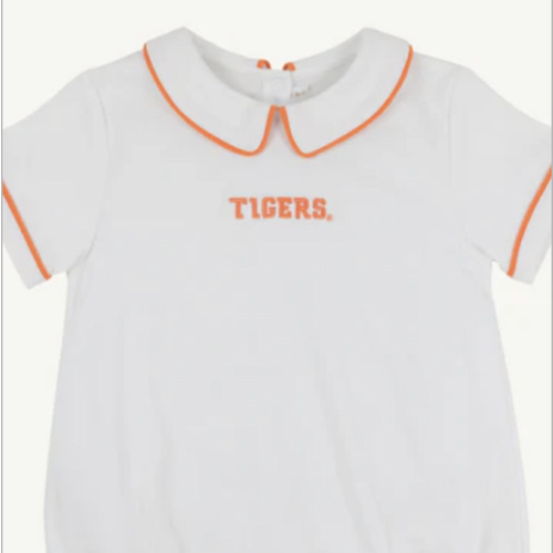 Clemson Short Sleeve Biltmore Bubble - Worth Avenue White