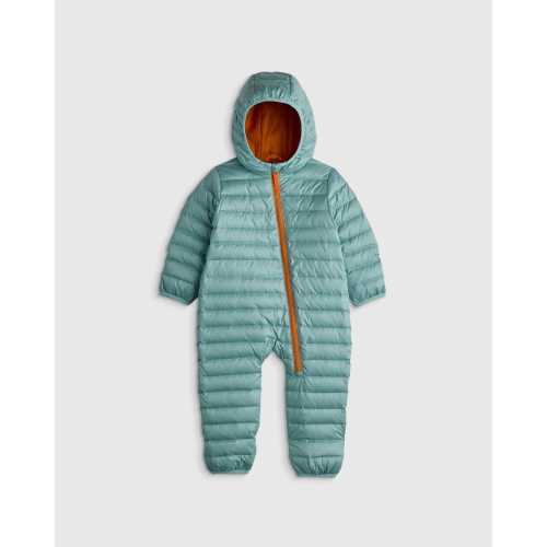 Lightweight Down Puffer Suit - Baby in Blue Moon
