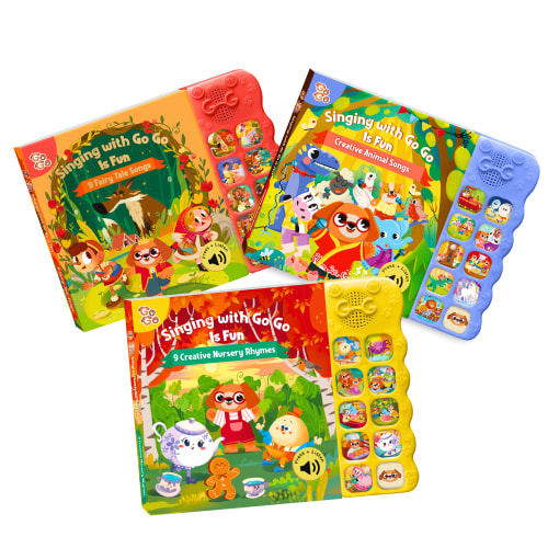 3 Spanish Soundbooks & Singing Toy Bundle – Go Go Fun Learning