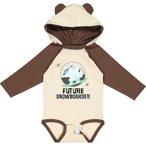 inktastic Snowboarding Future Snowboarder Childs Long Sleeve Creeper