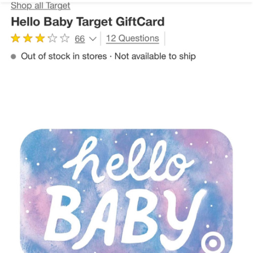 "gift card target"