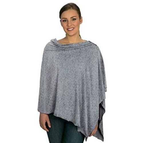 Bamboobies Chic Nursing Shawl - Heather Gray