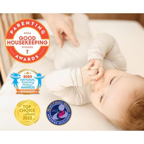 Breathable Organic 2-Stage Baby Crib Mattress