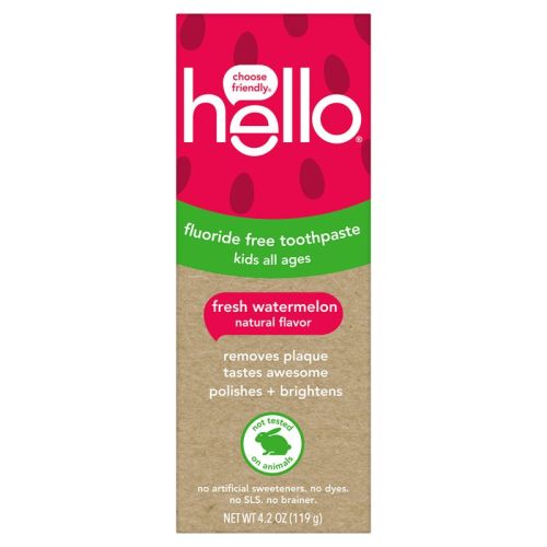 hello Kids' Fluoride Free Toothpaste - Watermelon - 4.2oz