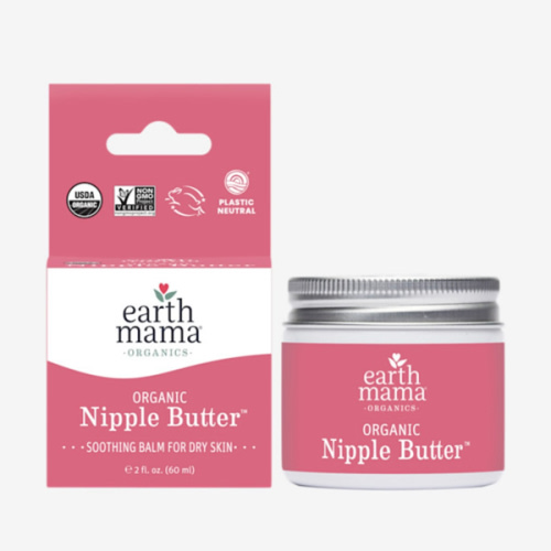 Organic Nipple Butter Breastfeeding Cream | Earth Mama