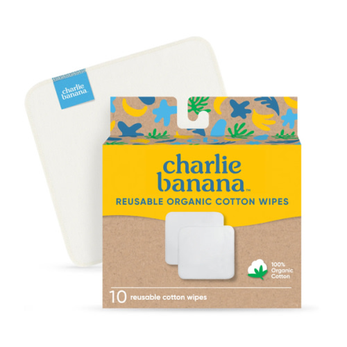 Organic Cotton Wipes – Charlie Banana