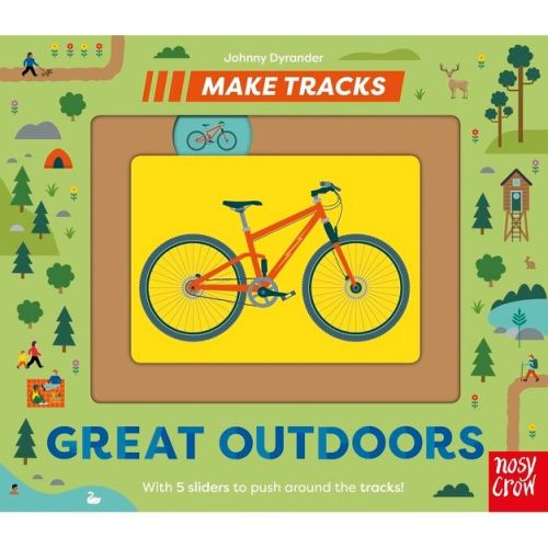 Make Tracks: Great Outdoors - (Board Book)