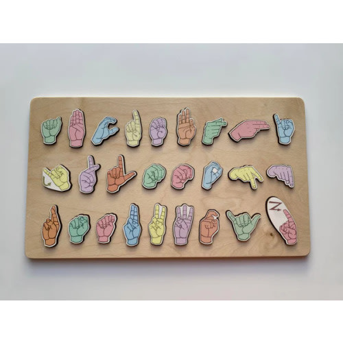ASL Learning Puzzle | Color | In partnership with Sweet SignShine