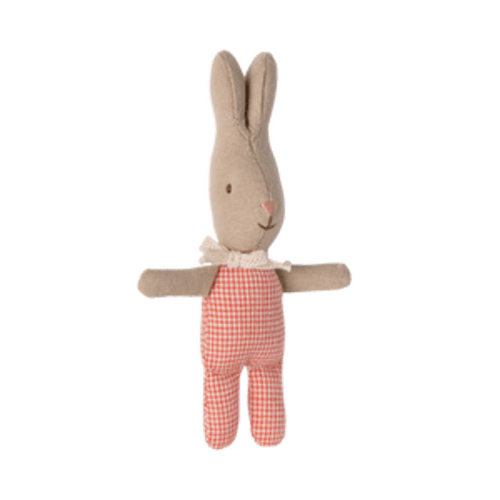 My Rabbit: Baby Rabbit in Red Check - Maileg - Maileg USA