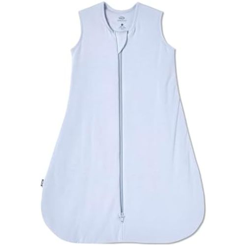 HALO SuperSoft Bamboo Wearable Blanket 1.5 TOG – Buttery Soft, Plush Baby Sleep Sack for Newborns, Infants & Toddlers, Hip-Healthy Design, Machine Washable, 6 – 12 Months, Medium, Blue Fog