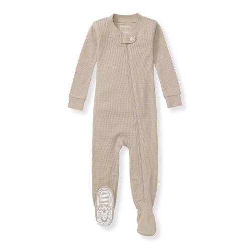 Burt's Bees Baby Unisex Baby Honeysoft Sleeper Pajamas, Zip Front Non-slip Footed Footie Pjs, Organic Cotton & Lyocell
