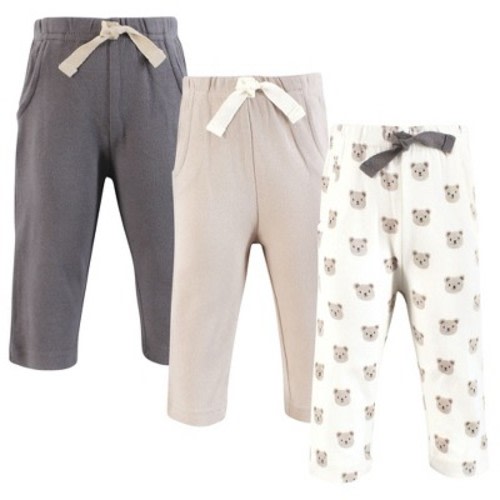Hudson Baby Unisex Cotton Pants and Leggings, Cozy Cutie, 0-3 Months