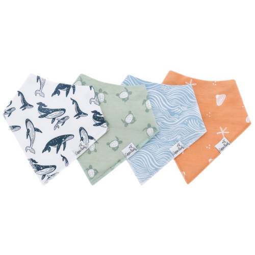 Copper Pearl - Bandana Bib Set