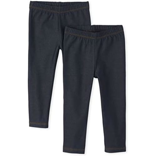 The Children's Place Baby Girls' and Toddler Leggings 2-Pack