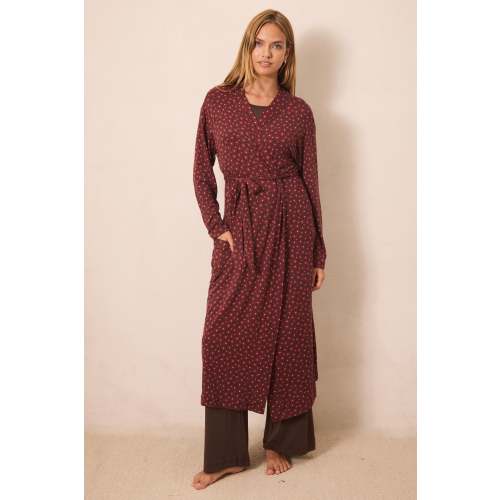 Midnight Daisy Robe