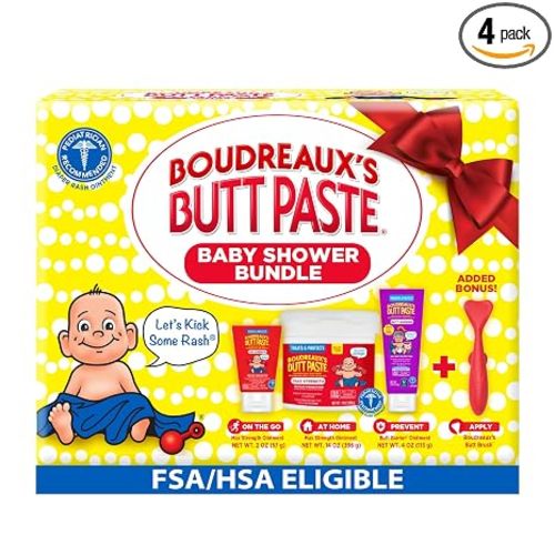 Boudreaux’s Butt Paste Baby Shower Bundle with 3 Newborn Essentials