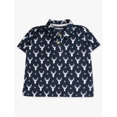 Animal Knit Short Sleeve Performance Polo