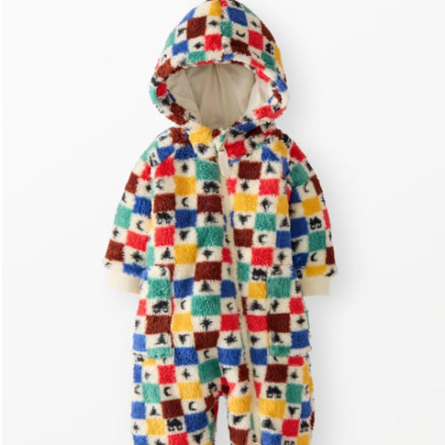 Baby Holiday Marshmallow Fleece Romper | Hanna Andersson