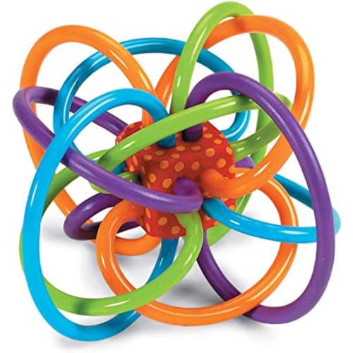 Manhattan Toy Winkel Rattle & Sensory Teether Toy - Original Winkel