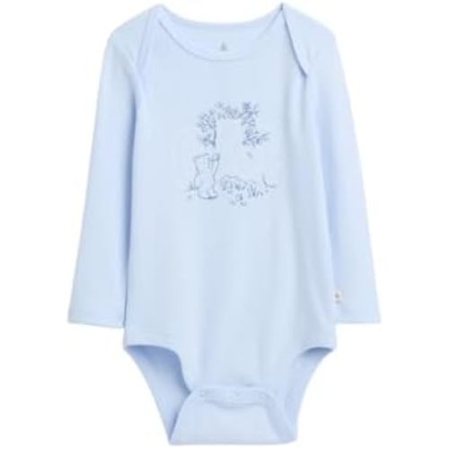 GAP Baby Long Sleeve Logo Bodysuit