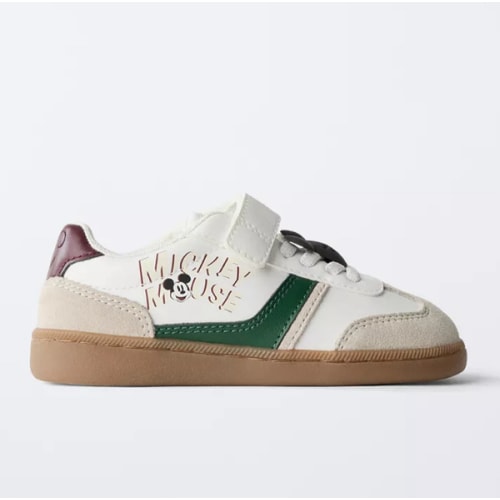 MICKEY MOUSE © DISNEY SNEAKERS - White | ZARA United States $50