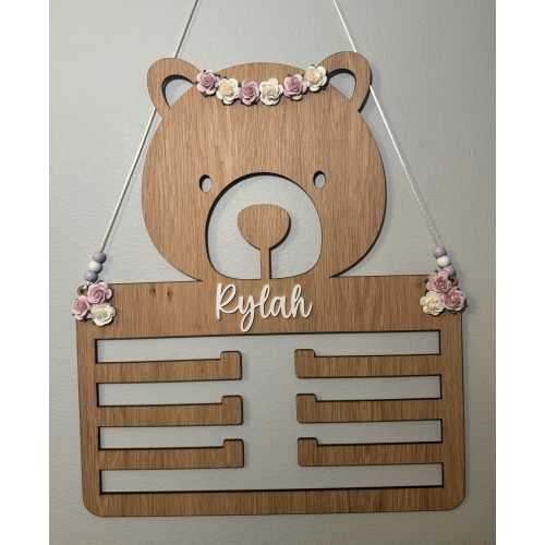 Teddy Bear Bow Holder