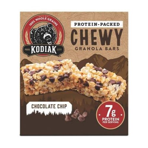 Kodiak Chocolate Chip Chewy Granola Bars - 6.17oz/5ct: 7g Protein