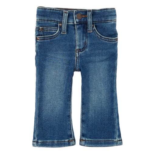 Wrangler® Baby Boys Ropin' Knit-Like-Denim Western Jeans