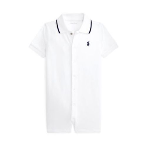 Baby Boys Soft Cotton Polo Shortall