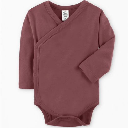 Kimono Bodysuit | Berry; Size NB