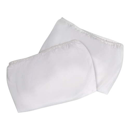 Fitted Bassinet Sheets for Wishes Oval Baby Bassinet (Set of 2) - White