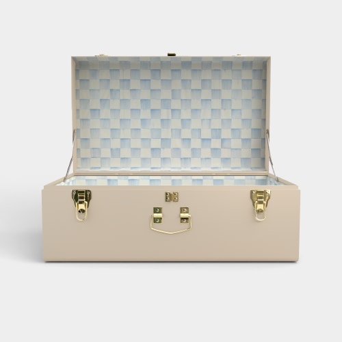 Grand Trunk - Beige - Sky Check / Embroidery