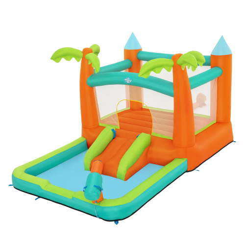 H2OGO! Kids Tropical Outdoor Inflatable Mega Bouncer