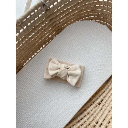 Knitted Oversized Topknot - Honey