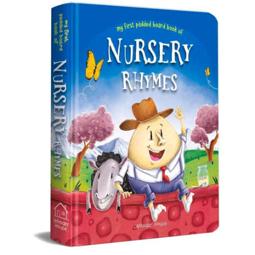 Nursery Rhymes Board Book: Illustrated Classic Nursery Rhymes (My First Book series)