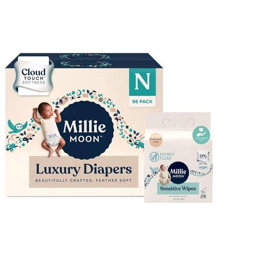 Luxury Diapers (New Born, 96, Count)